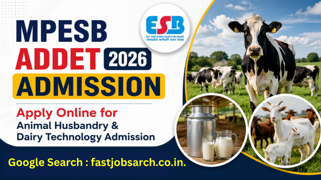 MPESB ADDET Admission 2026