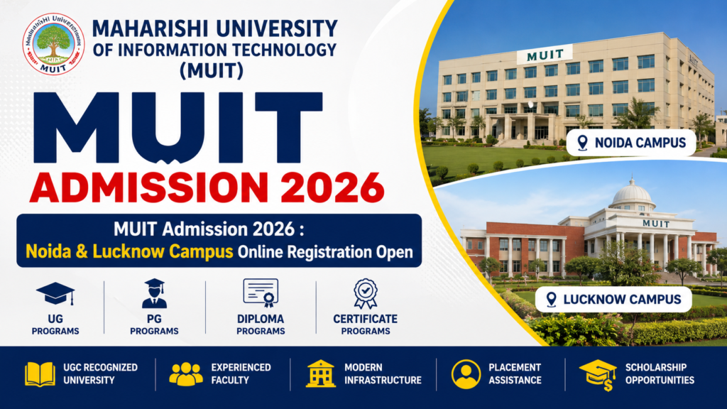 MUIT Admission 2026