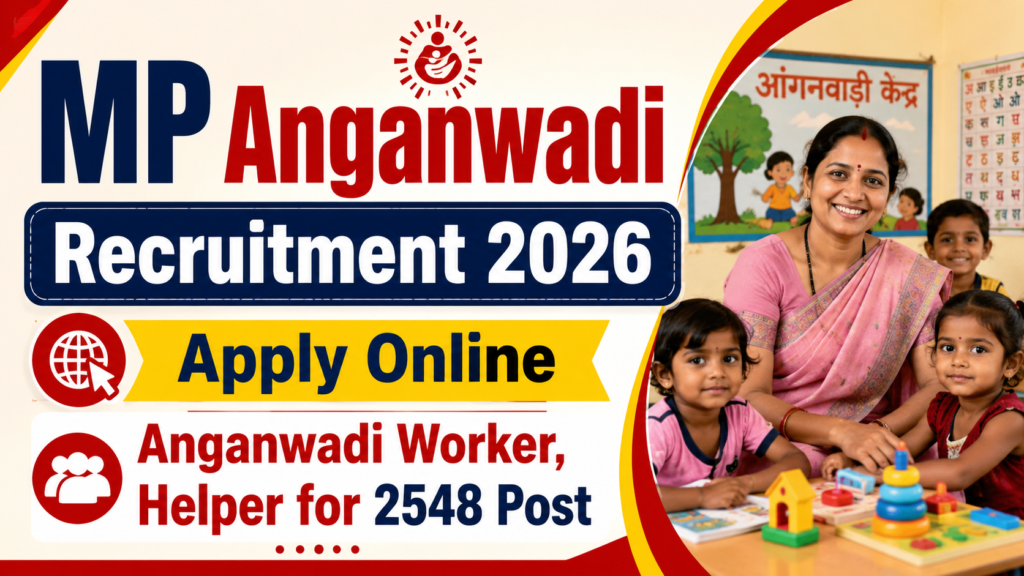 MP Anganwadi Recruitment 2026