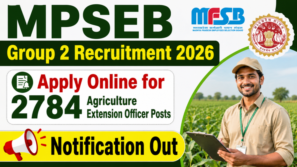 MPSEB Group 2 Recruitment 2026