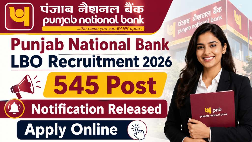 Punjab National Bank LBO Recruitment 2026
