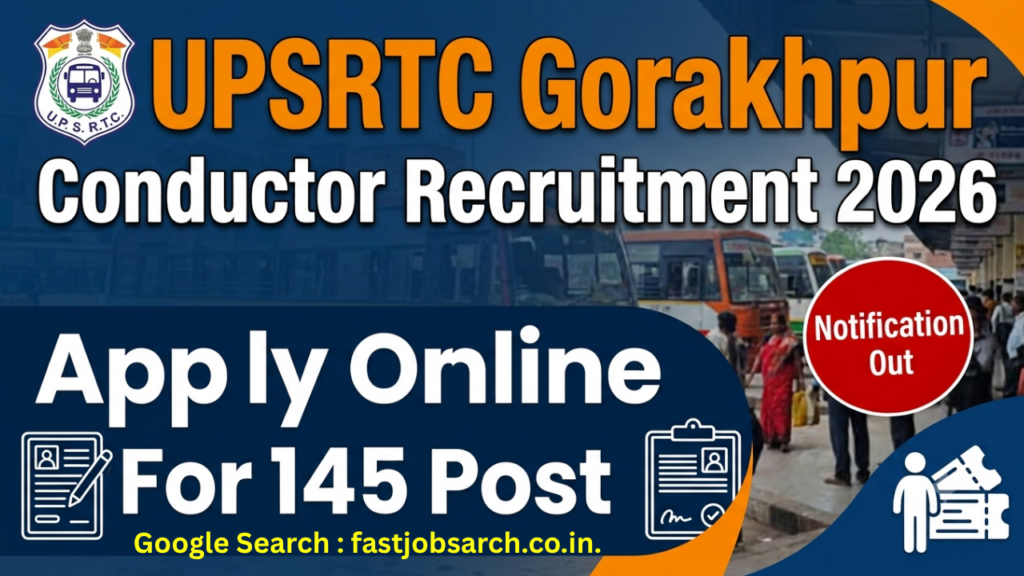 UPSRTC Gorakhpur Conductor Recruitment 2026
